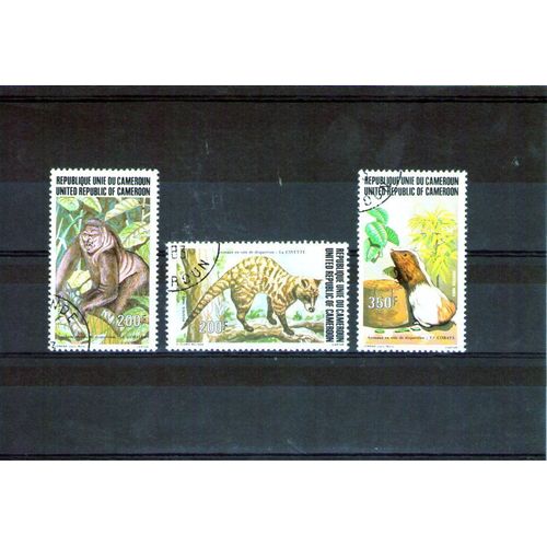1983 - Nr 722 À 724 - Animaux En Voie De Disparition