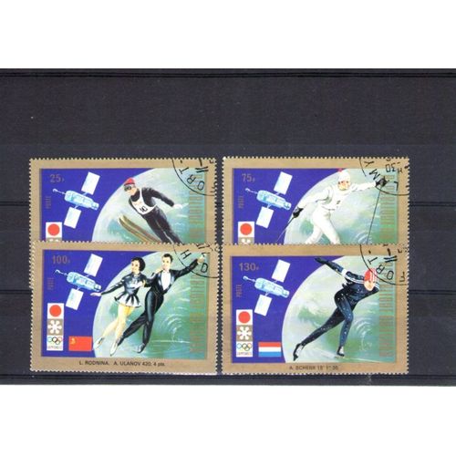 1972 - Nr 261 À 264 - Vainqueurs Aux Jeux Olympique De Sapporo