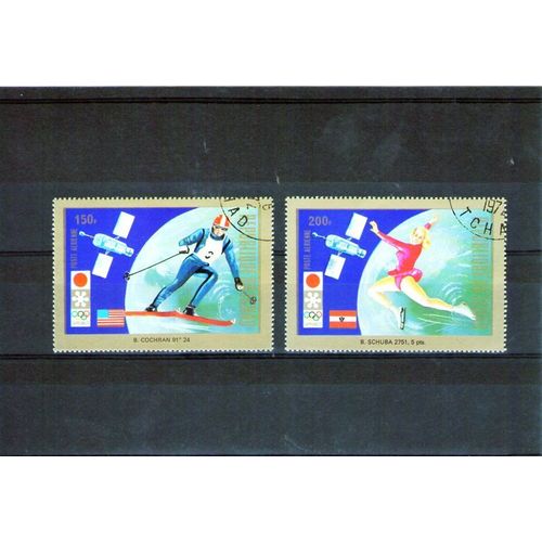 1972 - Nr 122 À 123 - Vainqueurs Aux Jeux Olympique De Sapporo