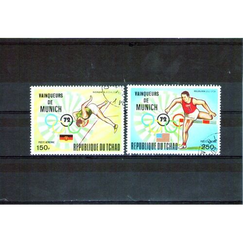 1972 - Nr 141 À 142 - Vainqueurs Aux Jeux Olympique De Munich