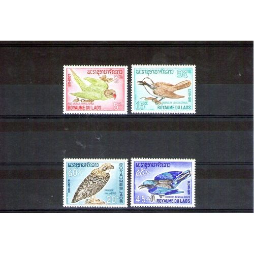 1966 - Nr 127 À 130 - Oiseaux