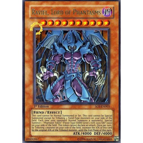 Yu Gi Oh - Raviel Lord Of Phantasms - Soi-En003 - Ultra Rare