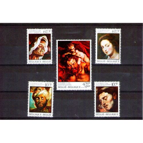 1976 - Nr 1811 À 1815 - 400ème Anniversaire De Paul Rubens