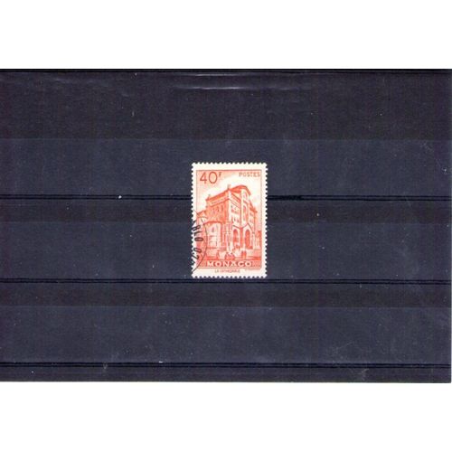 1948/1949 - Nr 313 - Vue De La Principauté