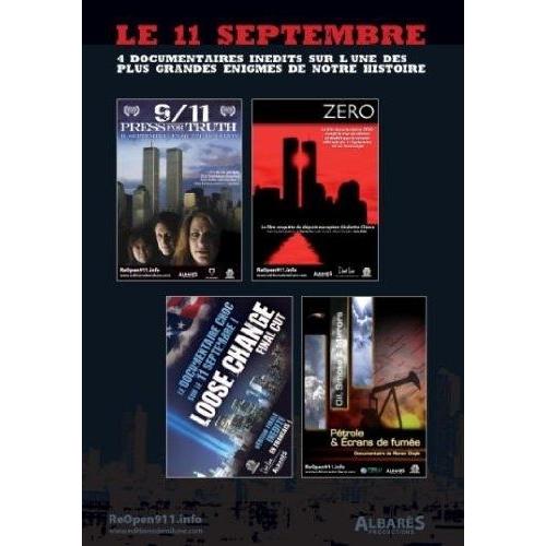 Le 11 Septembre 2001 - Coffret De 4 Dvd Documentaires