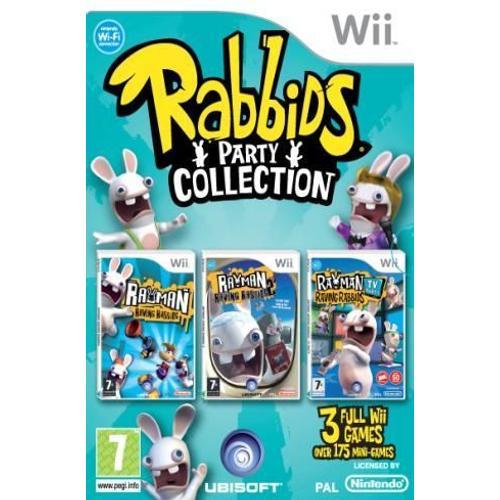 Tripack (3 Jeux) Les Lapins Crétins Party Collection Wii