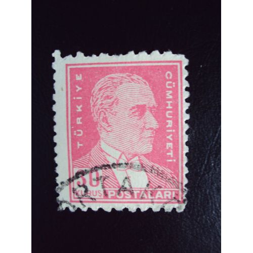 Turquie...Turkiye..30 Kurus..Ataturk..Oblitéré