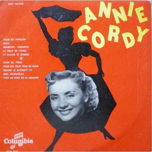 Lp 25 Cm « Annie Cordy _ Fleur De Papillon/58 »