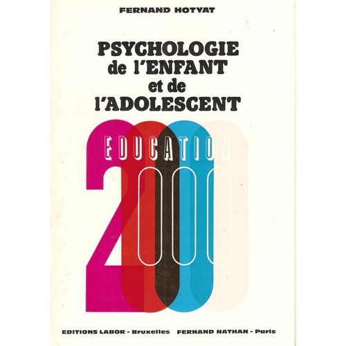 Cours De Psychologie De L'enfant Et De L'adolescent