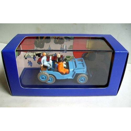 Tintin - Jeep Willys Objectif Lune-Atlas