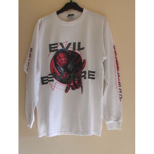 Sweat T Shirt Manches Longues Spider Man