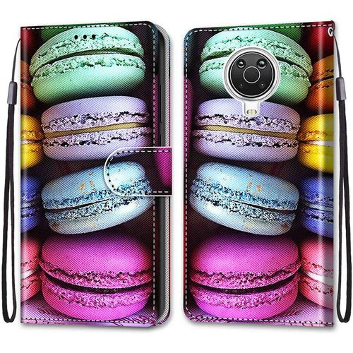 Coque Pour Nokia 6.3/ Nokia G20/ G10, Etui En Cuir Pu Portefeuille Housse Coque Avec 360 Degres Silicone Antichoc Protection Cover Cuir Pochette Magnetique Und Flip Bequille (Macarons)
