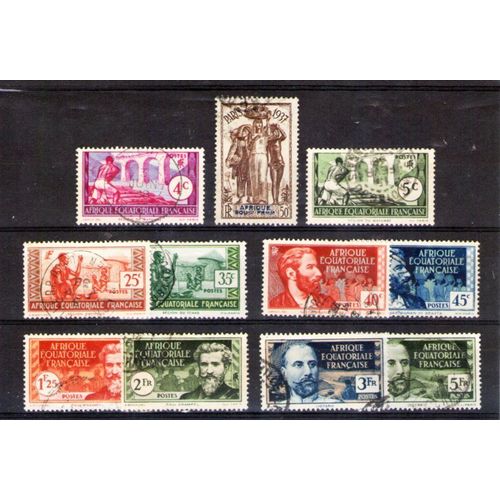 1937/1942 - Nr 30 À 60 - Afrique Equatoriale Française