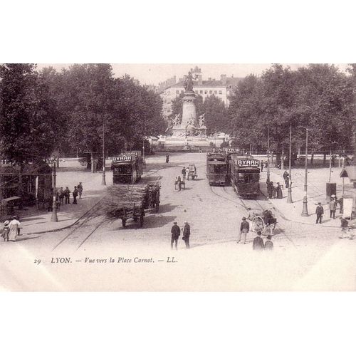 Lyon - Vue Vers La Place Carnot - 1er Choix - Ref 020 605