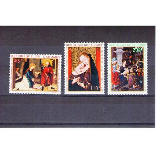 Pa 1969 - Numéro 113 À 115 - Colonies Française, Dahomey, Tableaux Religieux