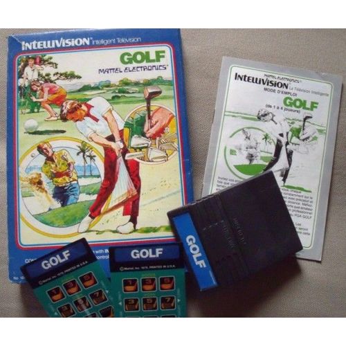 Golf Mattel Éléctronics Intellivision 1979