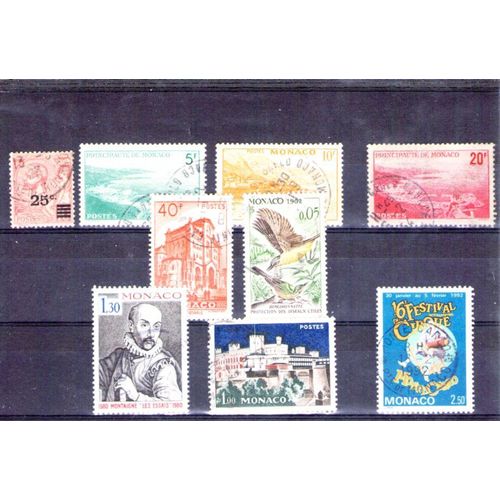 Numéro 52,310a,311a,312,313b,550,581,1227,1810 - Lot De 9 Timbres