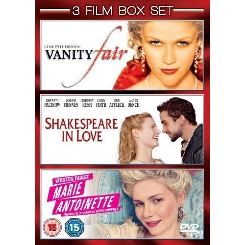 Shakespeare In Love/Marie Antoinette/Vanity Fair [Import Anglais] (Import) (Coffret De 3 Dvd)