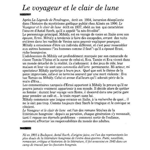 Le Voyageur Et Le Clair De Lune