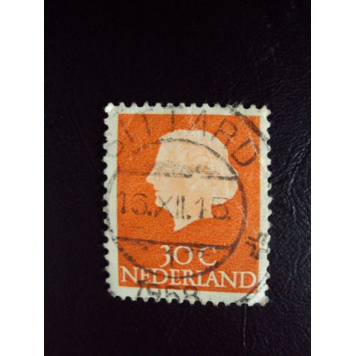 Pays-Bas...30 C Nederland..Famille Royale. Oblitéré 1958.