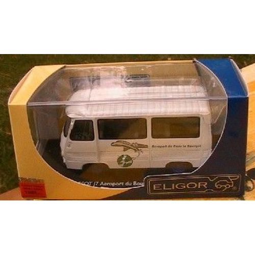 Peugeot J7 Aeroport De Paris Le Bourget Eligor 1/43 Adp V6393-Eligor