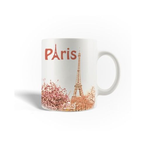 Mug En Céramique La Tour Eiffel Paris France