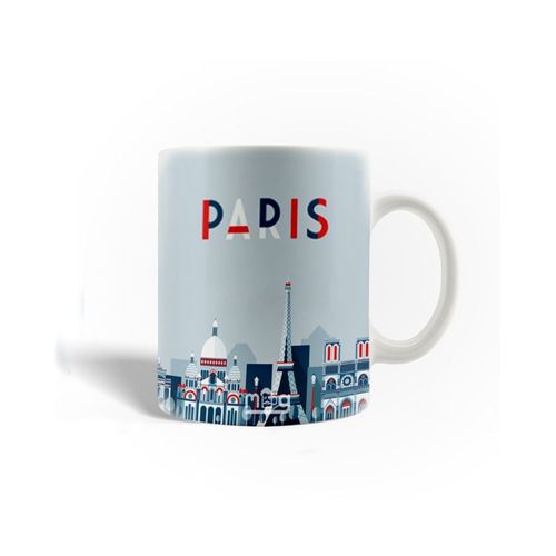 Mug En Céramique Paris France La Tour Eiffel
