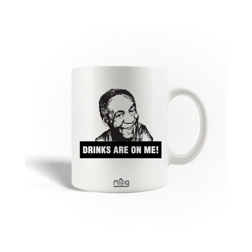 Mug En Céramique Bill Cosby Acteur Drinks Are On Me!