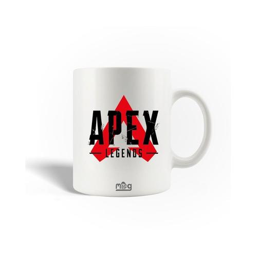 Mug En Céramique Apex Legends Jeu Vidéo Logo Noir Rouge