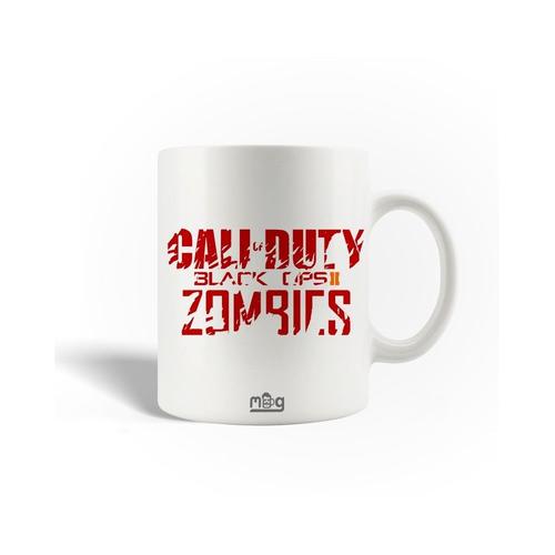 Mug En Céramique Call Of Duty Black Ops 2 Zombies Logo Rouge