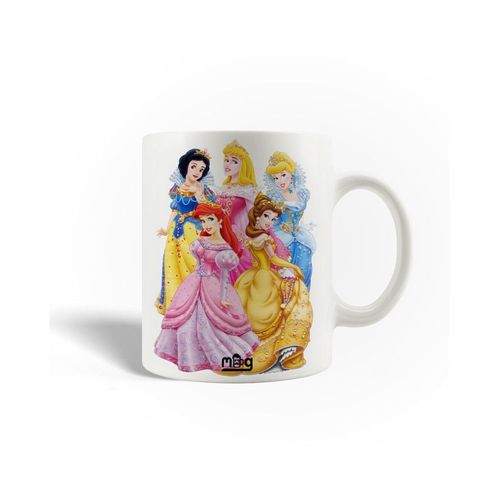 Mug En Céramique Snow White Aurora Cinderella Ariel Et Belle Les 5 Princesses