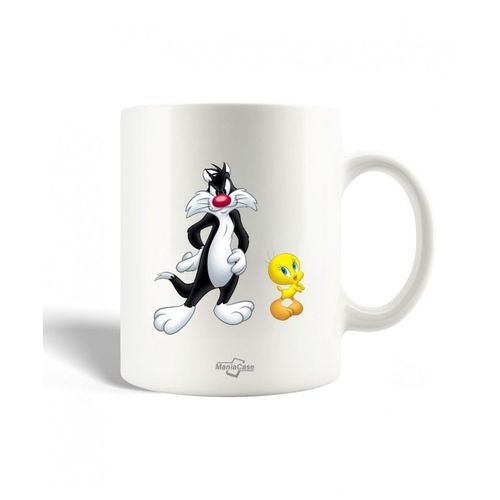 Mug En Céramique Titi Et Sylvestre Le Chat Looney Tunes