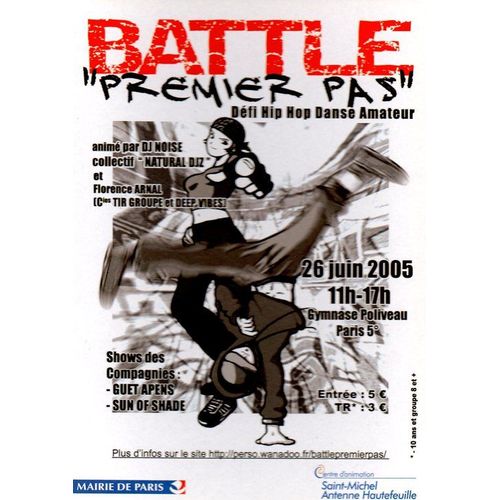 Battle - Premier Pas - Defi Hip Hop Danse Amateur - 2005 - Ref. 011 531