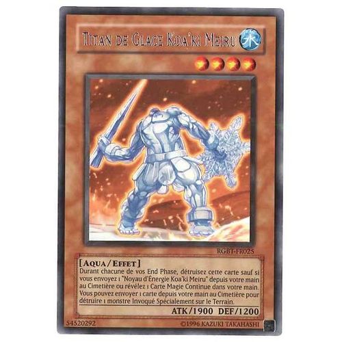 Titan De Glace Koa'ki Meiru - Rare - Rgbt-Fr025