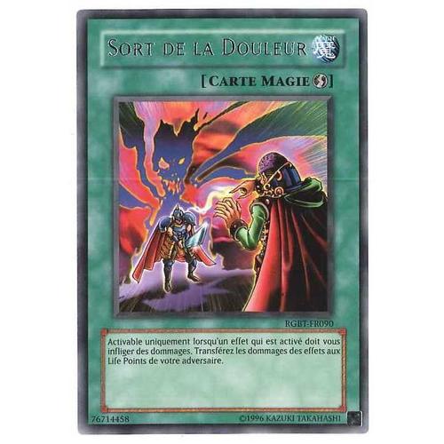 Yugioh Sort De La Douleur 1er Édition Rgbt-Fr090