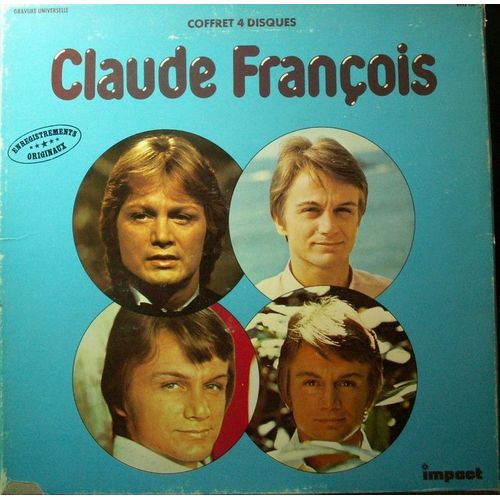 Claude Francois Coffret 4 Disques