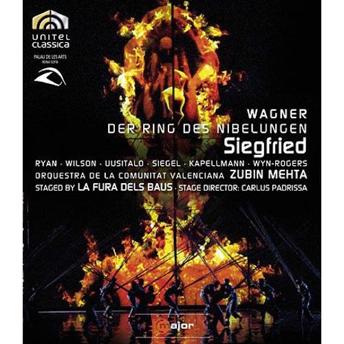 Siegfried De Richard Wagner (Zubin Mehta - La Fura Dels Baus) - Blu Ray