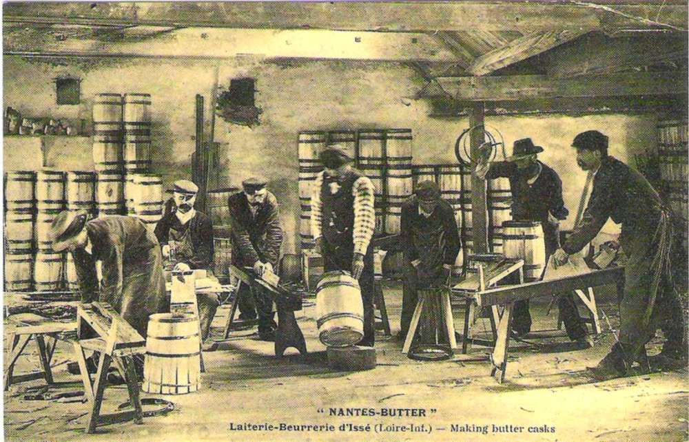 Nantes-Butter - Laiterie Beurrerie D'issé - Réédition D'une Cpa - 1er Choix - Ref 020 833