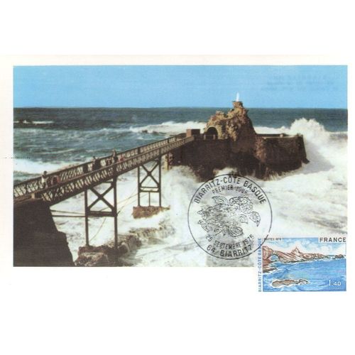 Biarritz - Cote Basque - Biarritz, Le 25 Septembre 1976 - Fdc 1er Jour - Ref. 010 101