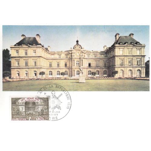 Senat - Paris, Le 24 Mai 1975 - Fdc 1er Jour - Ref. 010 104