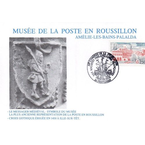 Congrès Fédération Des Sociétés Philatéliques Françaises - Perpignan, Le 18 Mai 1991 - Ref. 010 128