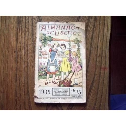 Almanach De Lisette 1935