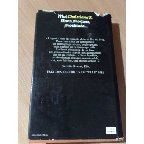 acheter moi christiane f 13 ans droguée prostituée