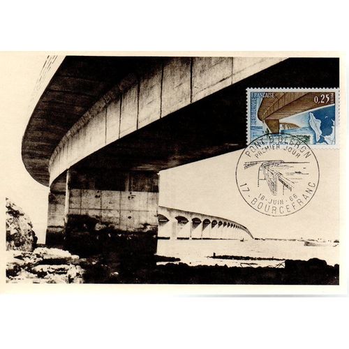 Pont D'oléron - Bourcefranc, Le 18 Juin 1966 - Fdc 1er Jour - Ref. 010 202