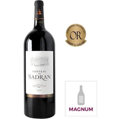 Magnum Château De Sadran 2016 Cadillac Côtes De Bordeaux - Vin Rouge De Bordeaux