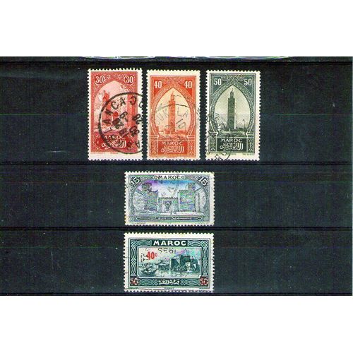 1917/1940 - Colonies Françaises, Maroc