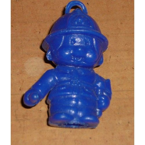 Kiki Pompier Bleu Figurine Bonux 5 Cm
