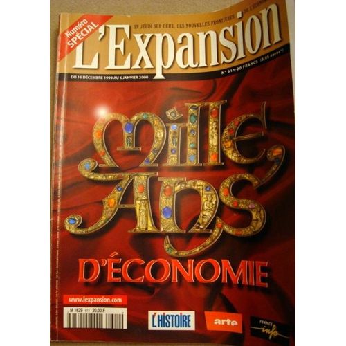 L'expansion Hors-Série  N° 611 : Mille Ans D'économie