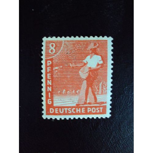 Allemagne...8 Pfennig Deutsche Post "Le Semeur"(Orange)..Non Oblitéré