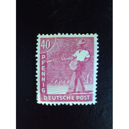 Allemagne...40 Pfennig Deutsche Post"Le Semeur"(Rouge)..Non Oblitéré